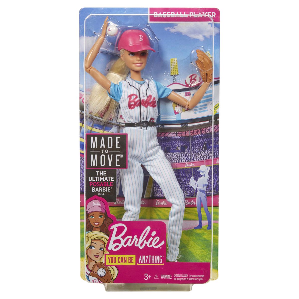 Ultra-Flexible Baseball Doll