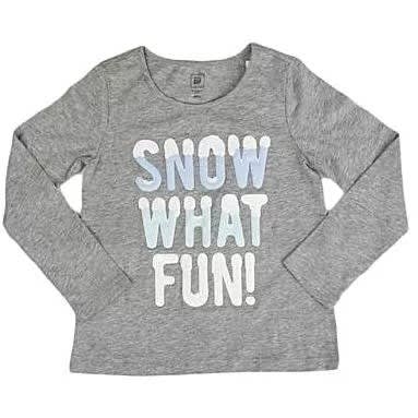 Snow What Fun Girls Top