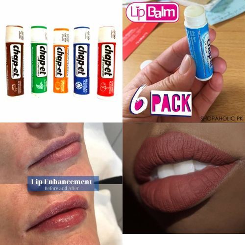 CHAP-ET Variety Lip Balm Watermelon/Blue Raspberry & Cherry