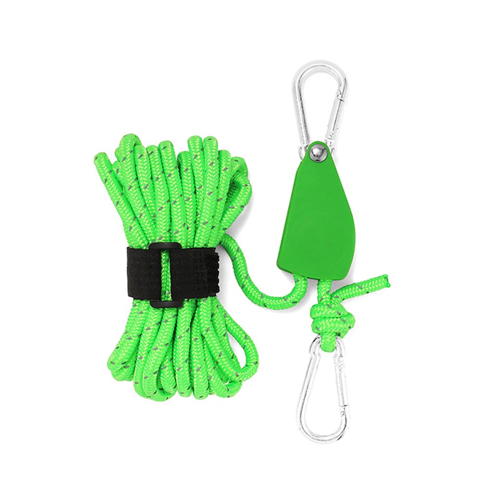 Outdoor Camping Thicken Pulley Rope Adjustable Tent Canopy-L