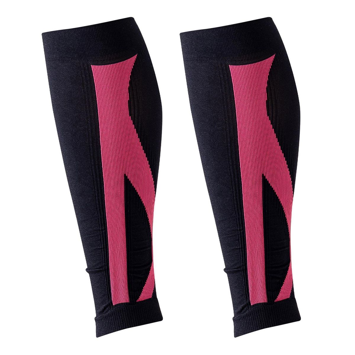 1 Pair Calf Compression Sleeves Unisex Pain Relief Calf Compression Sleeves Pink Black