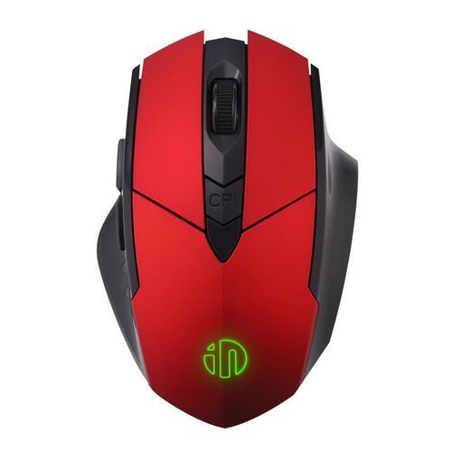 Rechargeable Wireless Gaming Mouse -No Need For Battery Again-  Red