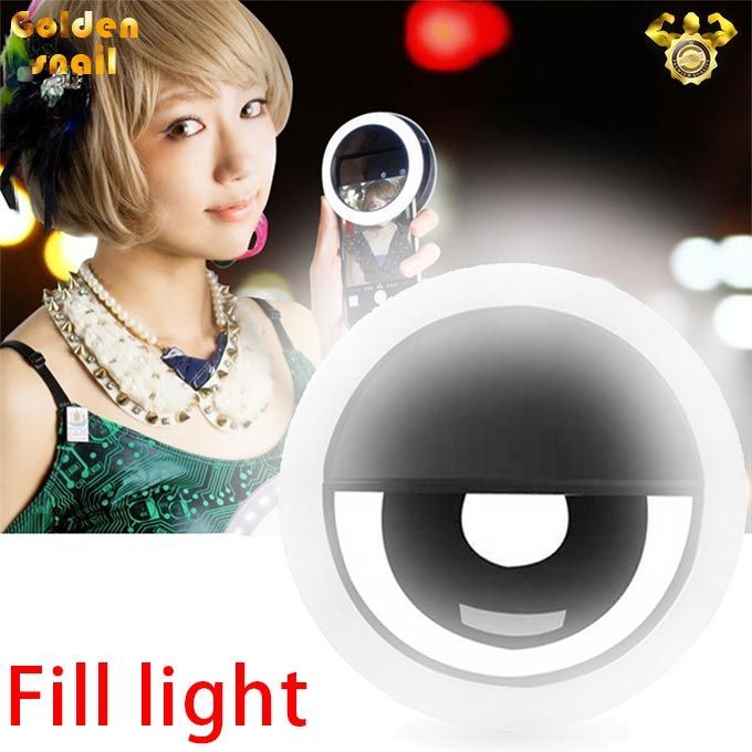 O8 USB Charge Led Selfie Ring Light Mobile Phone Lens LED Lamp Ring For IPhone Samsung Xiaomi...
