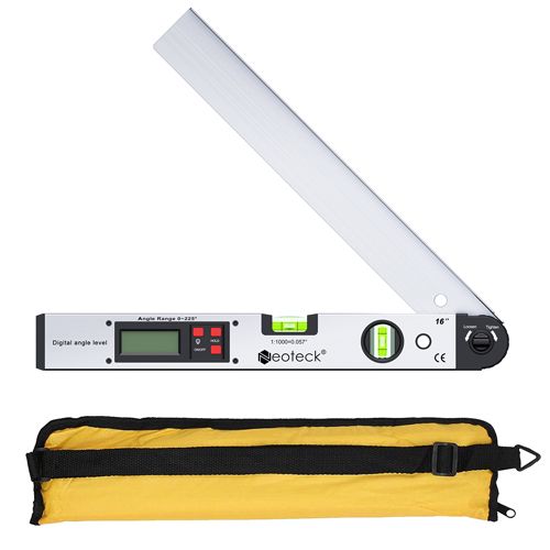 Digital Angle Finder Electronic Protractor LCD Display NTK078