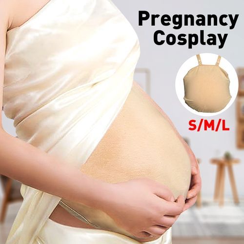 Belly Artificial Baby Tummy Belly Pregnancy Pregnant Bump Cloth Bag Gift