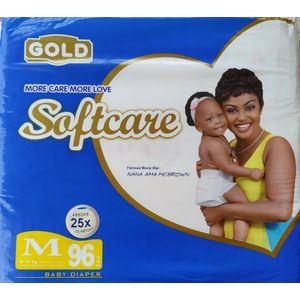 Baby Diaper Jumbo M (Size ) 96 Count