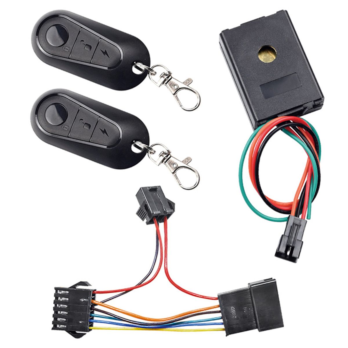 36V-72V Electric Bike Alarm E Bike Remote Control Electric