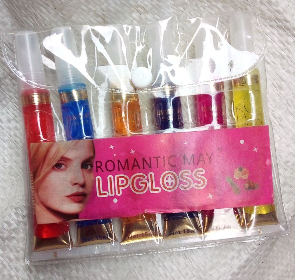 6 PIECES ROMANTIC MAY LIP GLOSS