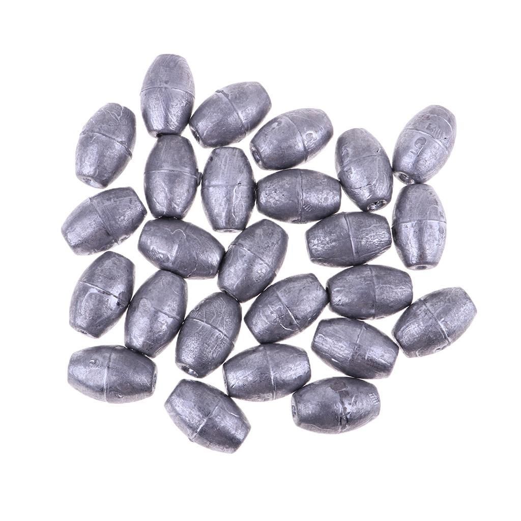 25 Pieces Fishing Weight Sinkers,  Weights  For Men Women