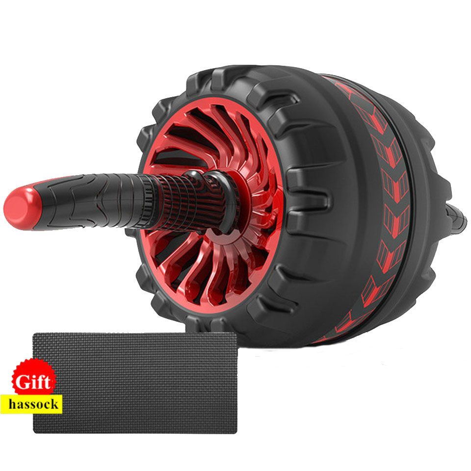 Roller&Jump Rope No Noise Abdominal Wheel Ab Roller With Mat  For Exercise Fitness-2