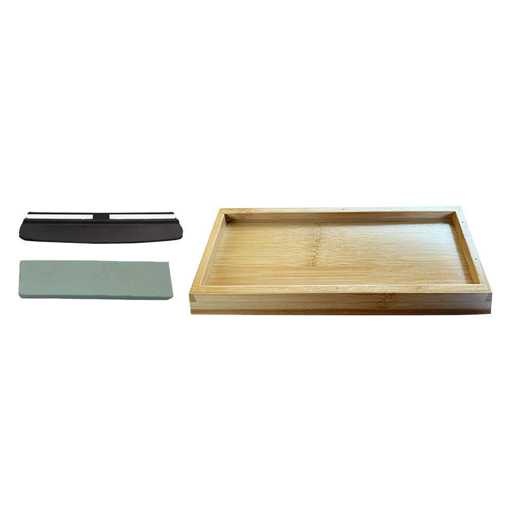 2 Side 1000/6000 Whetstone Sharpening Stone Kit Angle Guide Polishing