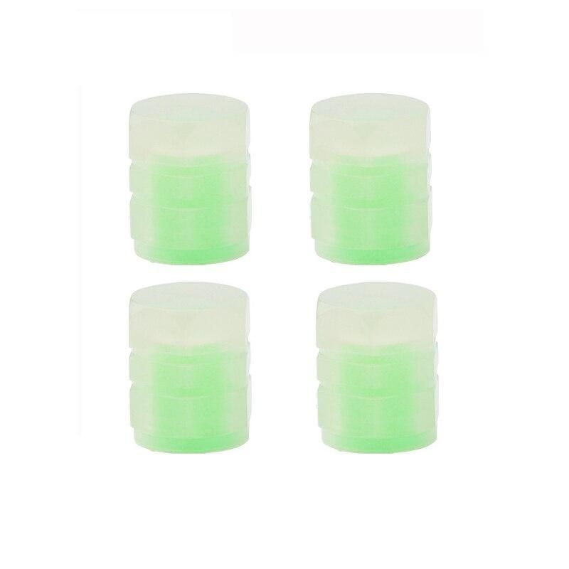 Universal Luminous Valve Cap Plastic ABS Dust-proof Decorative Tires Accessories Tyre Stem Covers Applicable Car Motorcycle Bike