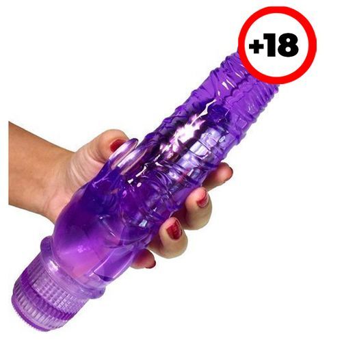 New Version Rabbit Dildo Sex Toy Vibrator With Clitoris & Gspot Stimulator.PURPLE. Feel The Fun!