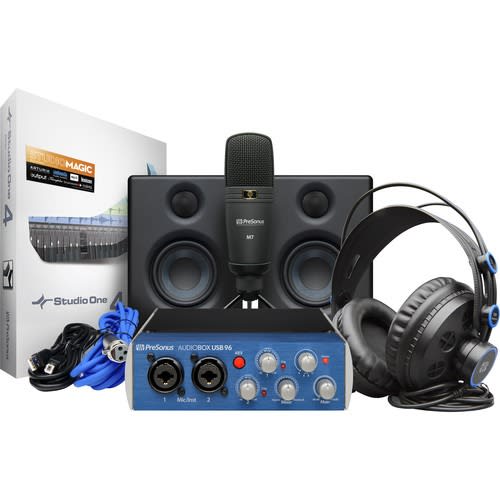 Presonus Audiobox Studio Ultimate Bundle Deluxe Hardware & Software Recording Collection