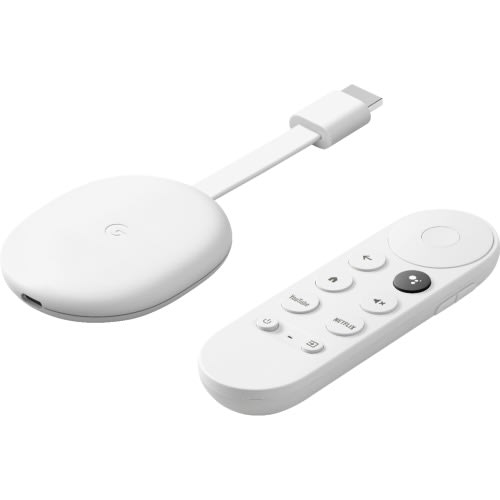 Chromecast With Google Tv - 4k - Snow