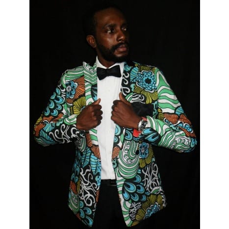 The Mr. Eko Ensemble Ankara Jacket