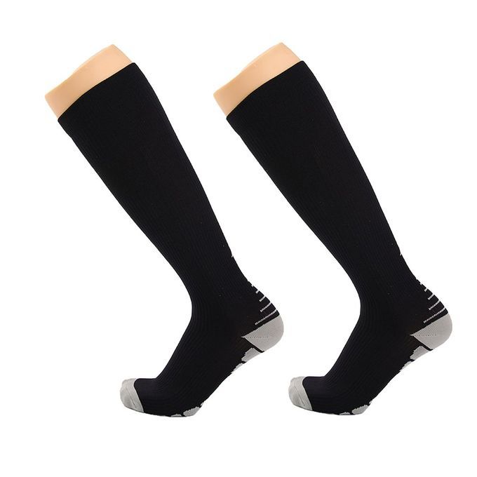 Ompression So Ks Sports Running Women Marathons Over Knee Sto Kings-bla K-L/XL