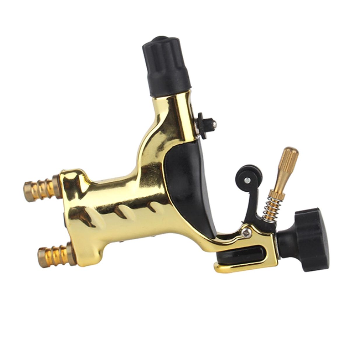 Handheld Tattoos Machine Aluminum Alloy Dragonfly Rotary Motor Portable Liner Shader Tattoos Machine with RCA Port for Body Art
