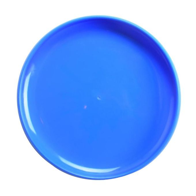 Round Beach Flying Disc Black Blue