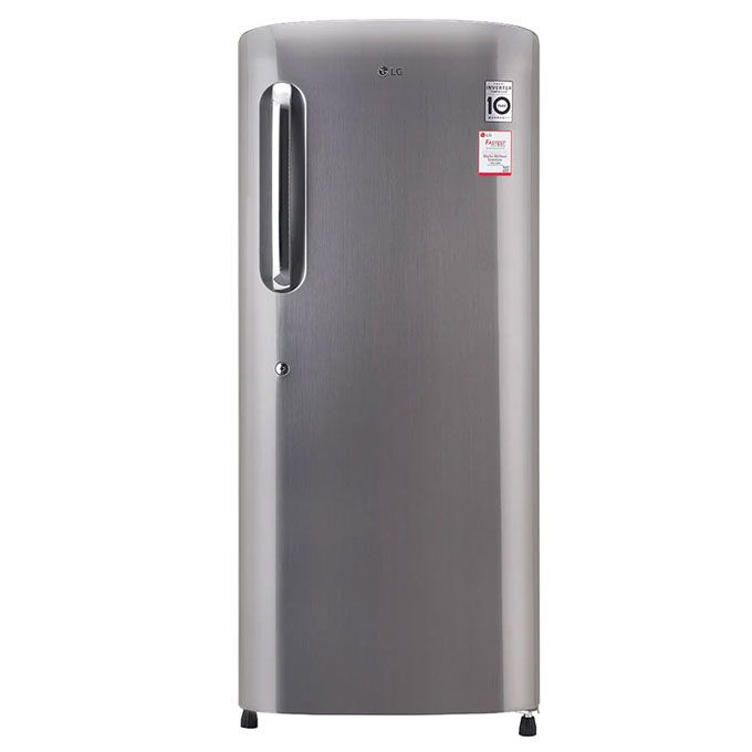 190 Litres Single Door Refrigerator (GL-B201ALLB) - Grey + 2 Years Warranty