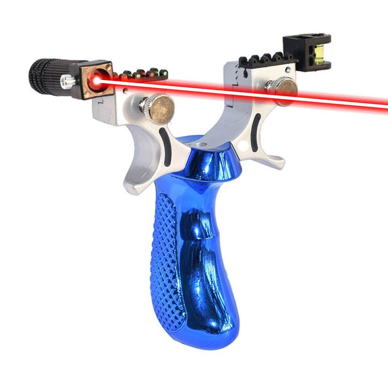 Professional Hunting Slingshot  Resin Catapult  With Laser