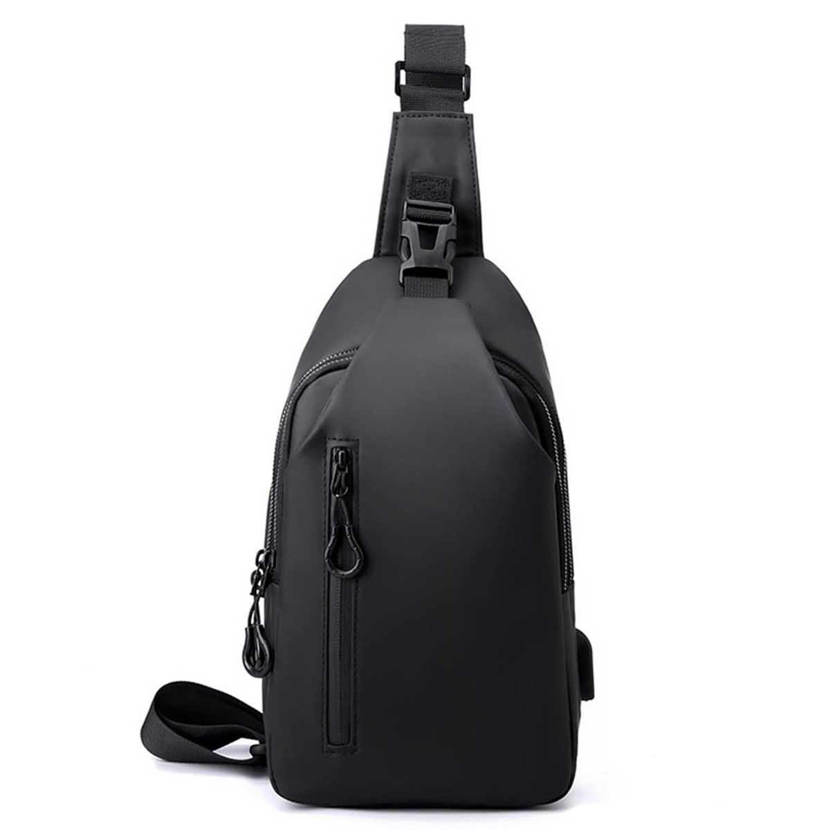 Simple Japanese Style Men's Sports Chest Bag Multipurpose