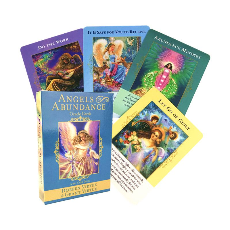 Angel Prayers Oracle Cards Kyle Gray Powerful Spiritual Tool English Tarot Cards Deck Fortune Telling Divination Book Sets