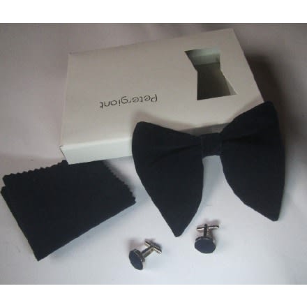 Men's Butterfly-wing Tie Set
