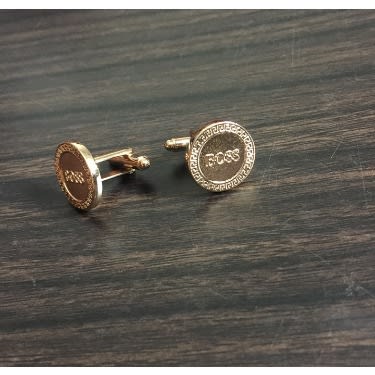Men's Rose Gold Cuff Links