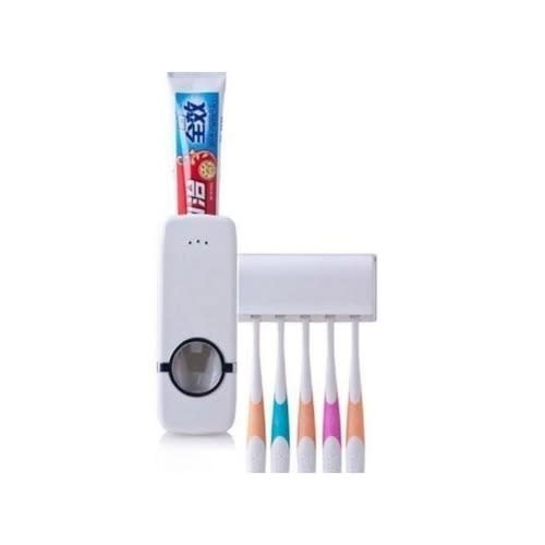 Toothbrush Holder And Automatic Toothpaste Dispenser 120g
