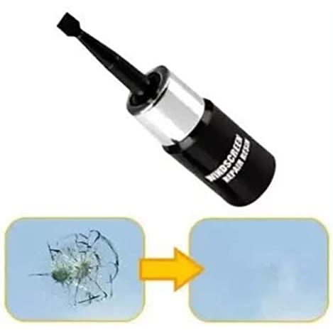 Auto Glass Repair Fluid Windshield Repair Kit - B - 3ml
