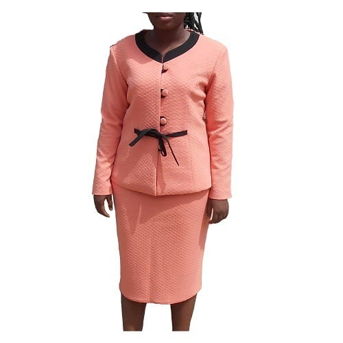 Pink Skirt Suit - Jdc-00005