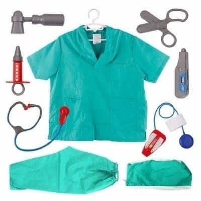 Kid's Surgeon Costume Set