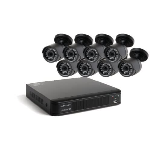 Cocoon 8 Camera Home Security System With Dvr