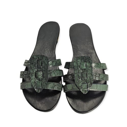 Women Green Slide