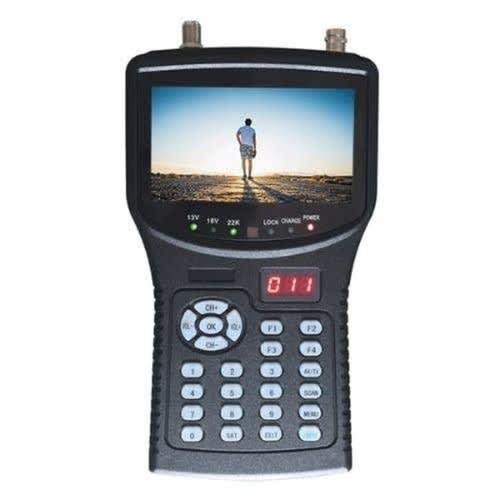 Satellite Finder - AHD CCTV Tester - Monitor 3 In 1 Meter