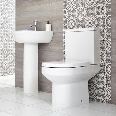 X Trap Closed Couple Set & Mixer Tap
