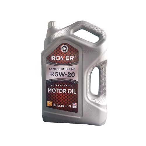 Rover (5w-20) Made In Usa Synthetic Blend With Vol Of 5 Us Qts/4.73L