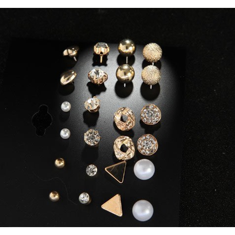 Set Of Earring - 12Pieces