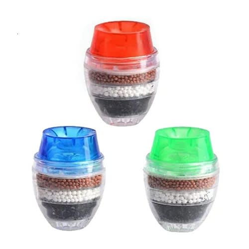 Water Purifier Filter Mini Tap Carbon Household Home Kitchen - Set Of 3