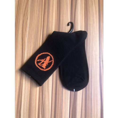 Black Orange Luxury Men's Cotton Socks