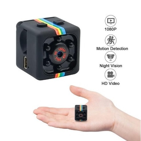 Mini Hidden Spy Camera Video Recorder With Night Vision And Motion Detection
