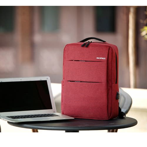 Laptop Backpack With Chargeable Port