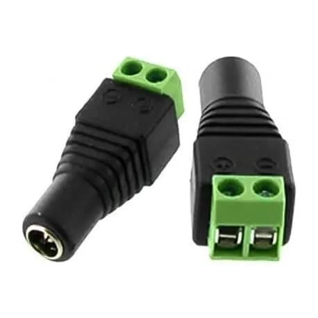 CCTV BNC Female Power Plugs -20 Pieces