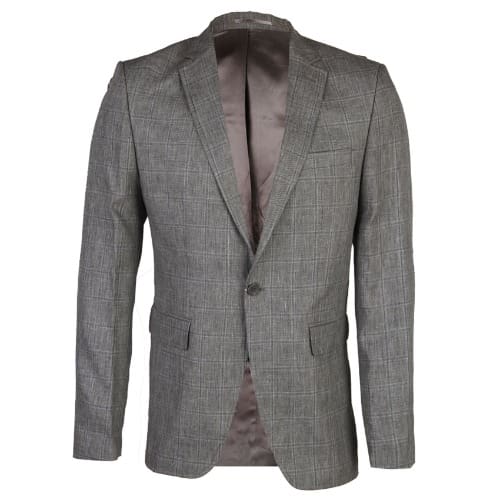 Meen's Linen Blazer - Grey