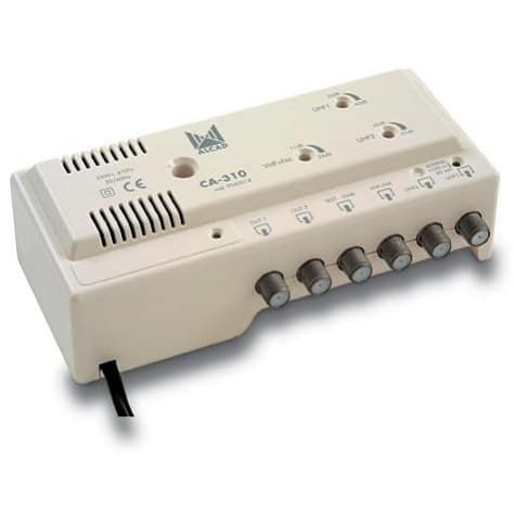 Alcad T.V RF Amplifier- CA-310 Terrestrial Amp – 2 outputs