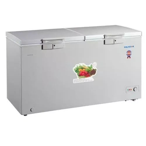 Double Door Chest Freezer - 519 Litres - Pvcf519lgr