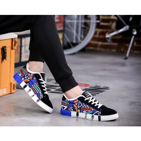 Graffiti Styled Sneakers