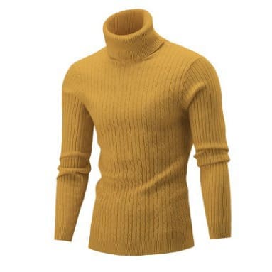 Men' s Turtle Neck -  Gold