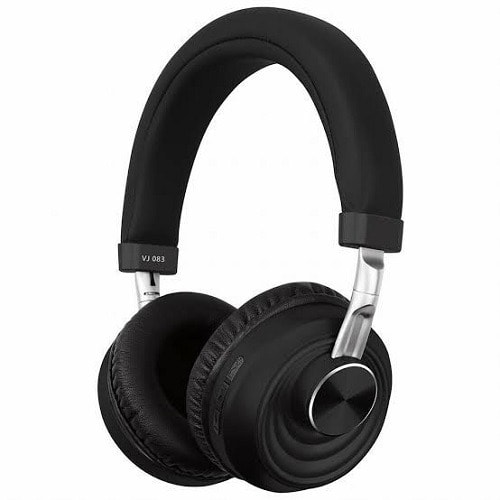 Vj083 Super Bass Bluetooth Headphones -Black